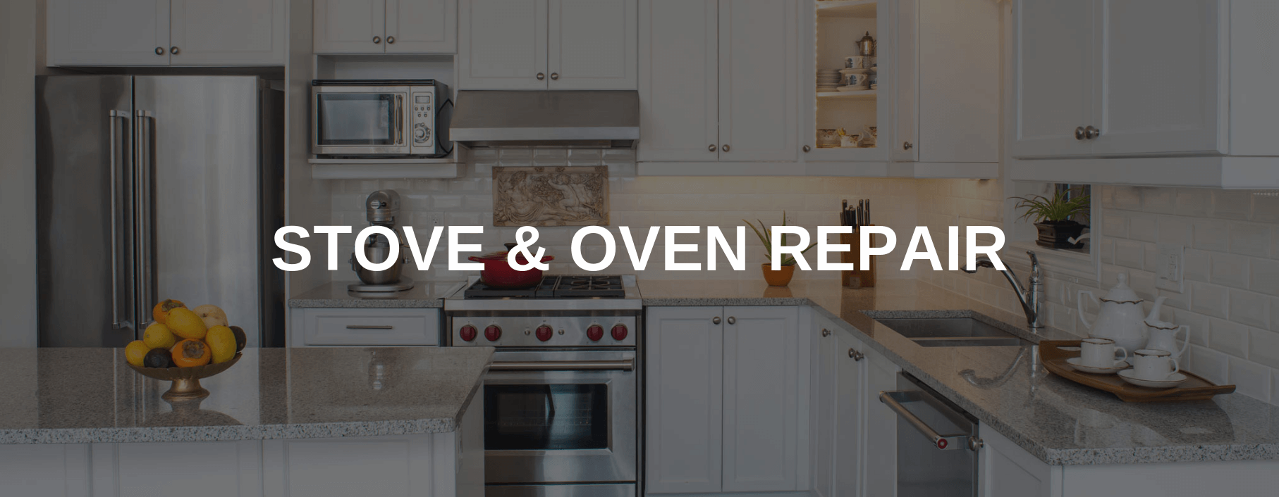 stove repair provo